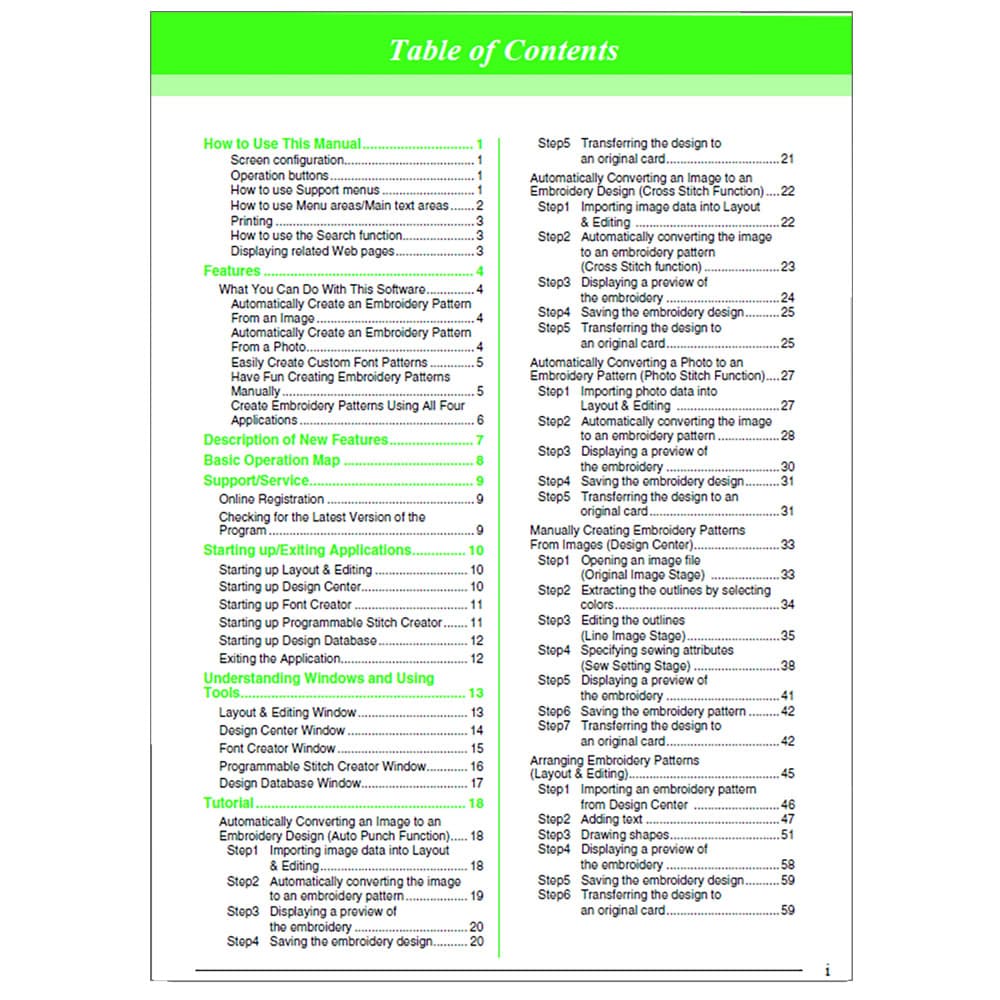 Brother PEDESIGN 7.0 Instruction Manual image # 117556