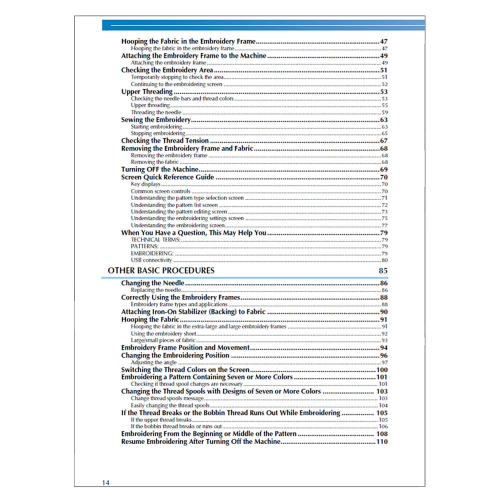 Brother Entrepreneur PR-650 Instruction Manual image # 117603