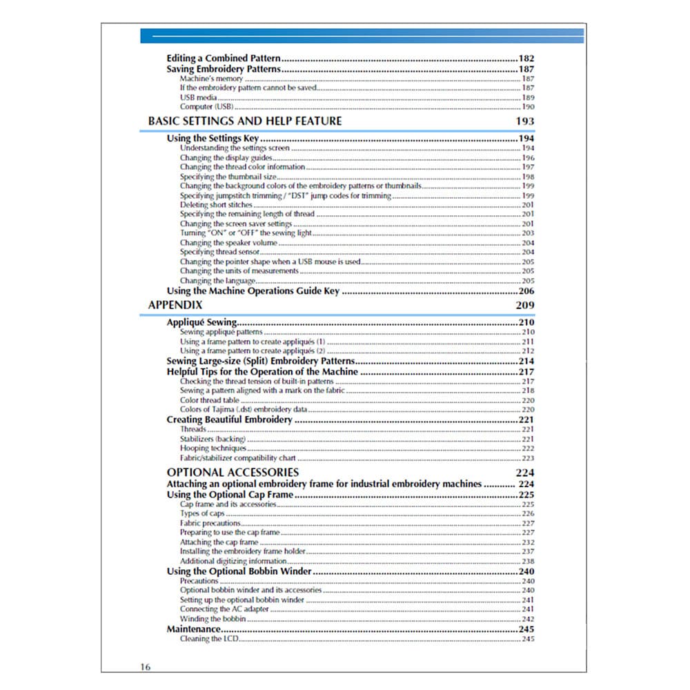 Brother Entrepreneur PR-650 Instruction Manual image # 117606