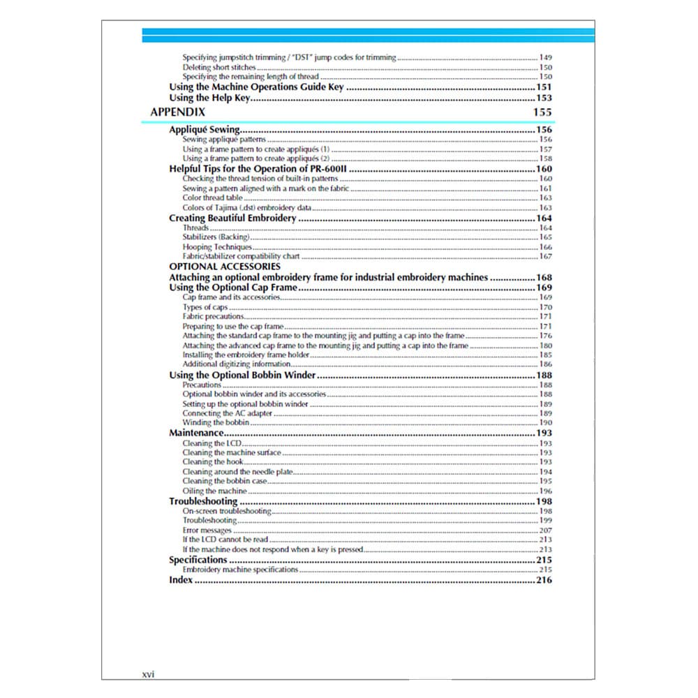 Brother PR-600IIUPG Instruction Manual image # 118524