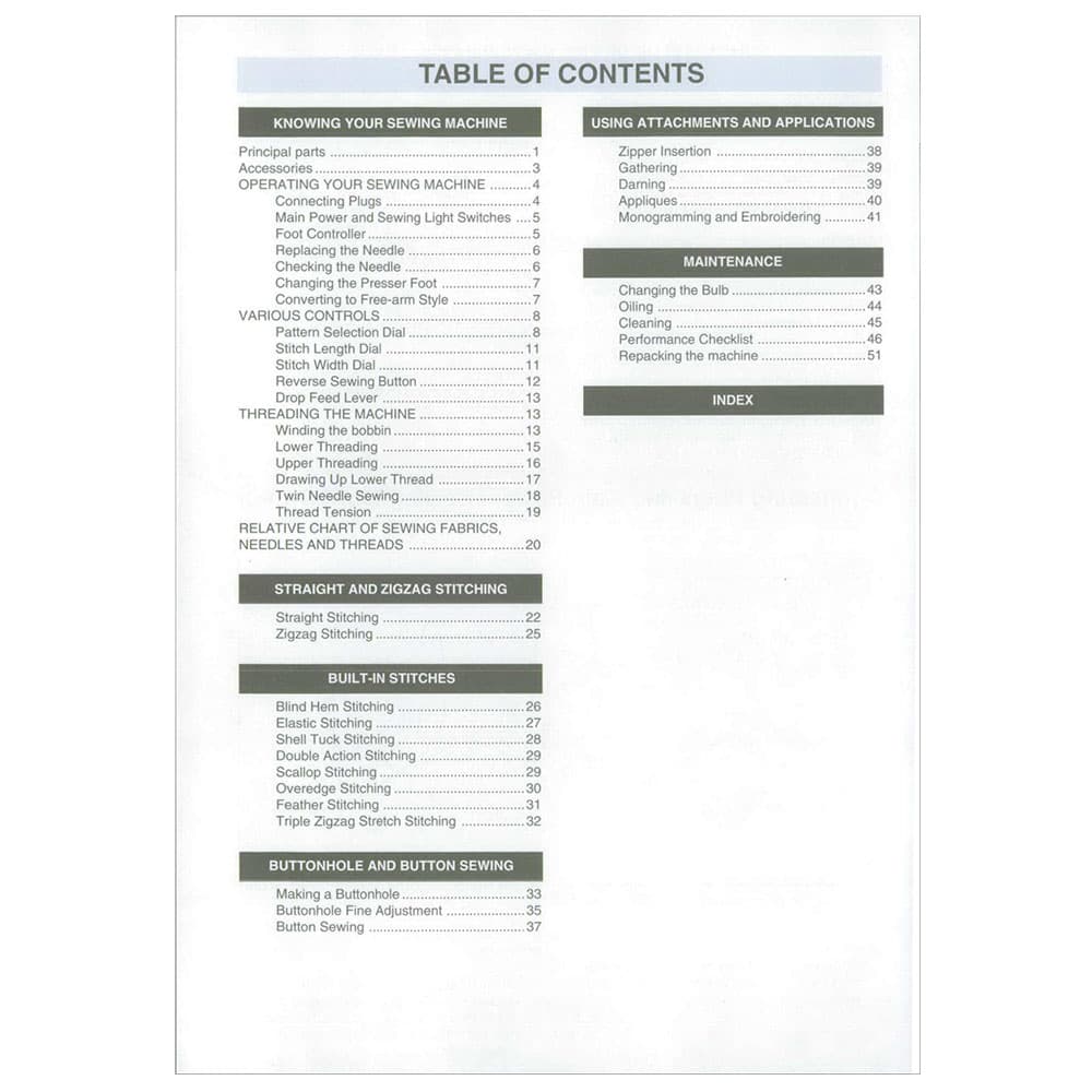 Brother PS31 Instruction Manual image # 117615