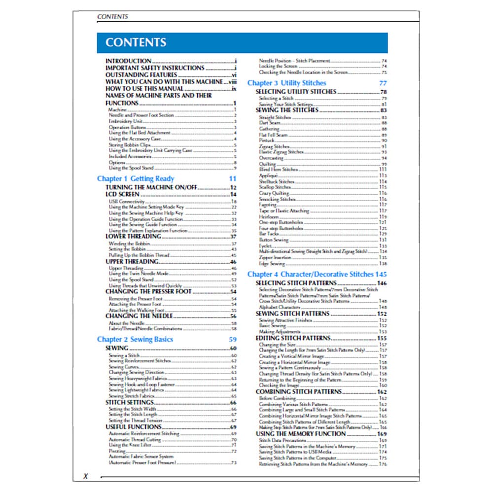 Brother Quattro 6000D Instruction Manual image # 118579
