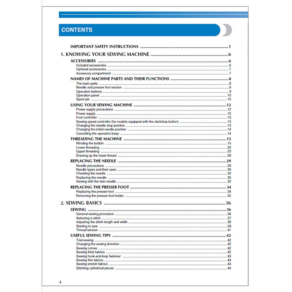 Brother SC9500 Instruction Manual image # 117643