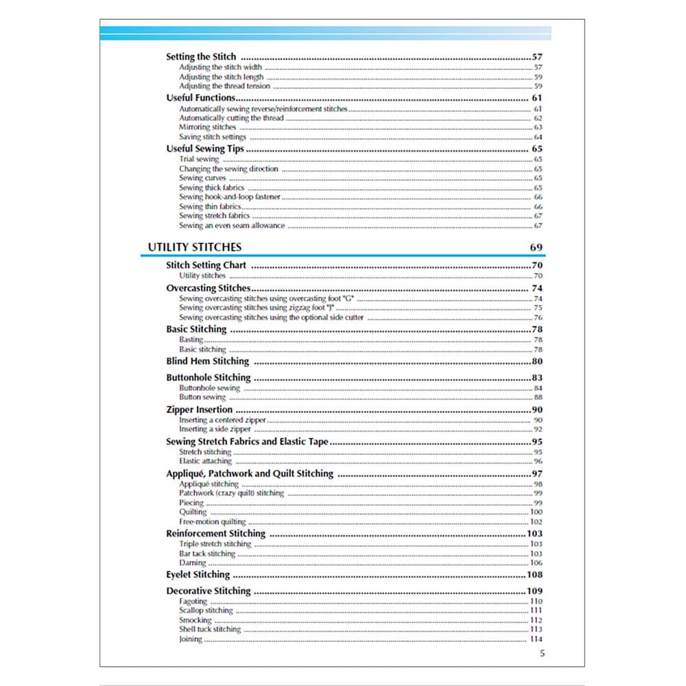 Brother SE-400 Instruction Manual image # 117645