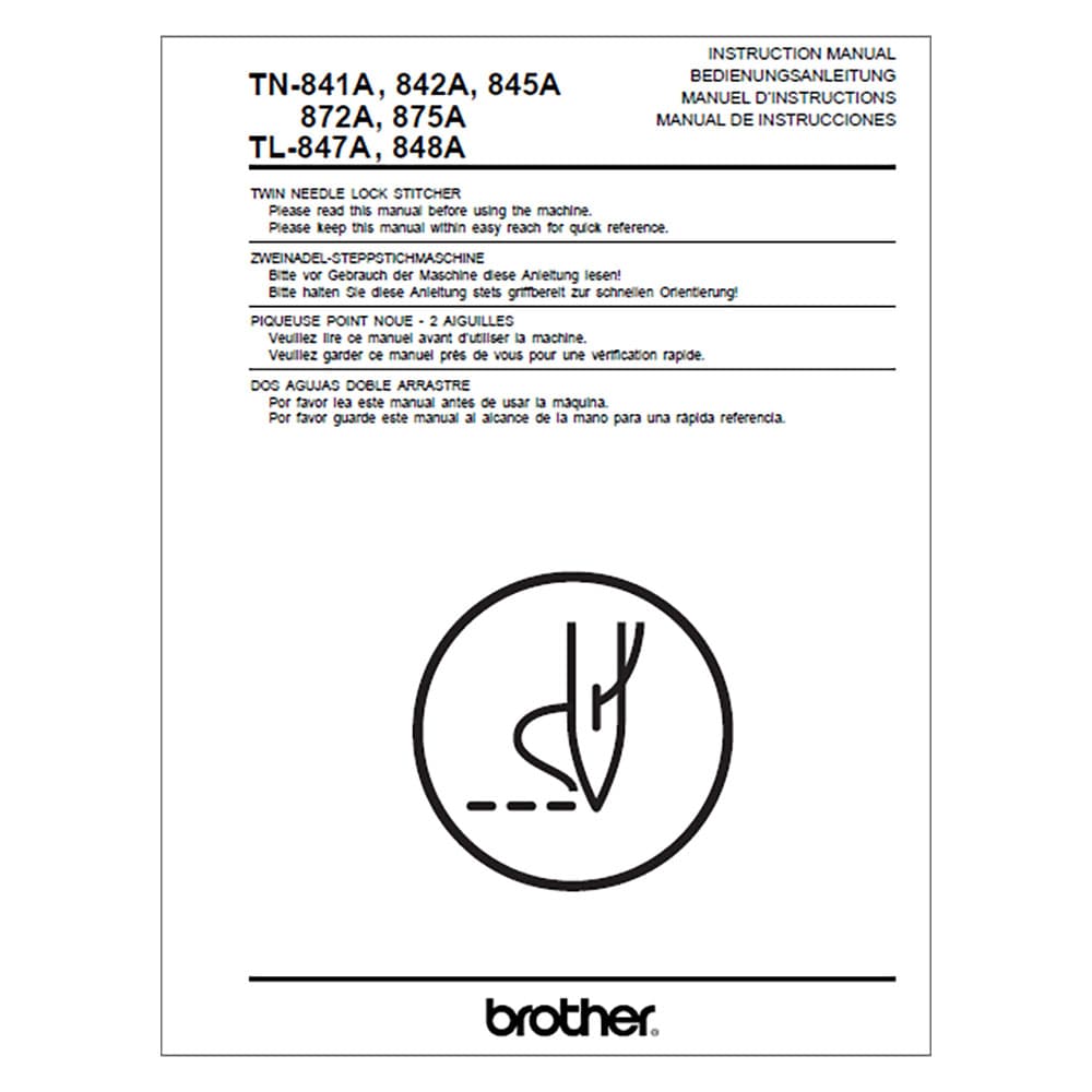Brother TN-842A Instruction Manual image # 117719