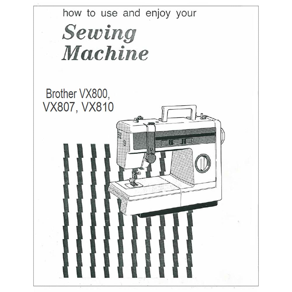 Brother VX-800 Instruction Manual image # 117807