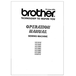 Brother VX1060 Instruction Manual image # 116396