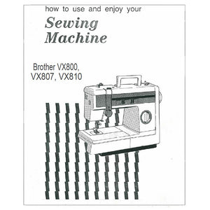 Brother VX-810 Instruction Manual image # 118700