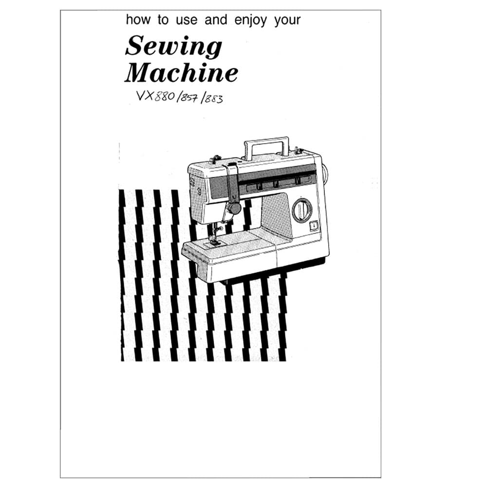 Brother VX857 Instruction Manual image # 116406