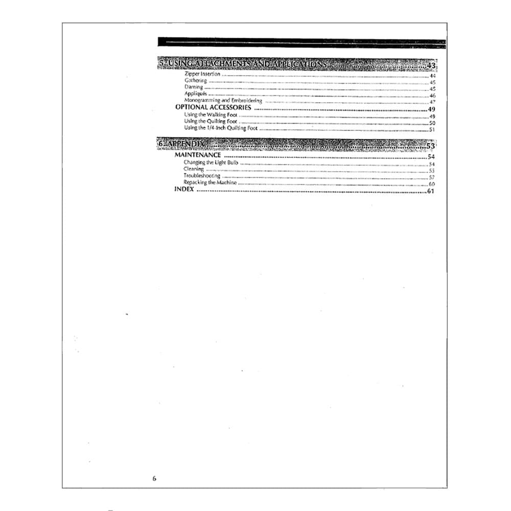 Brother XL-2122 Instruction Manual image # 117840