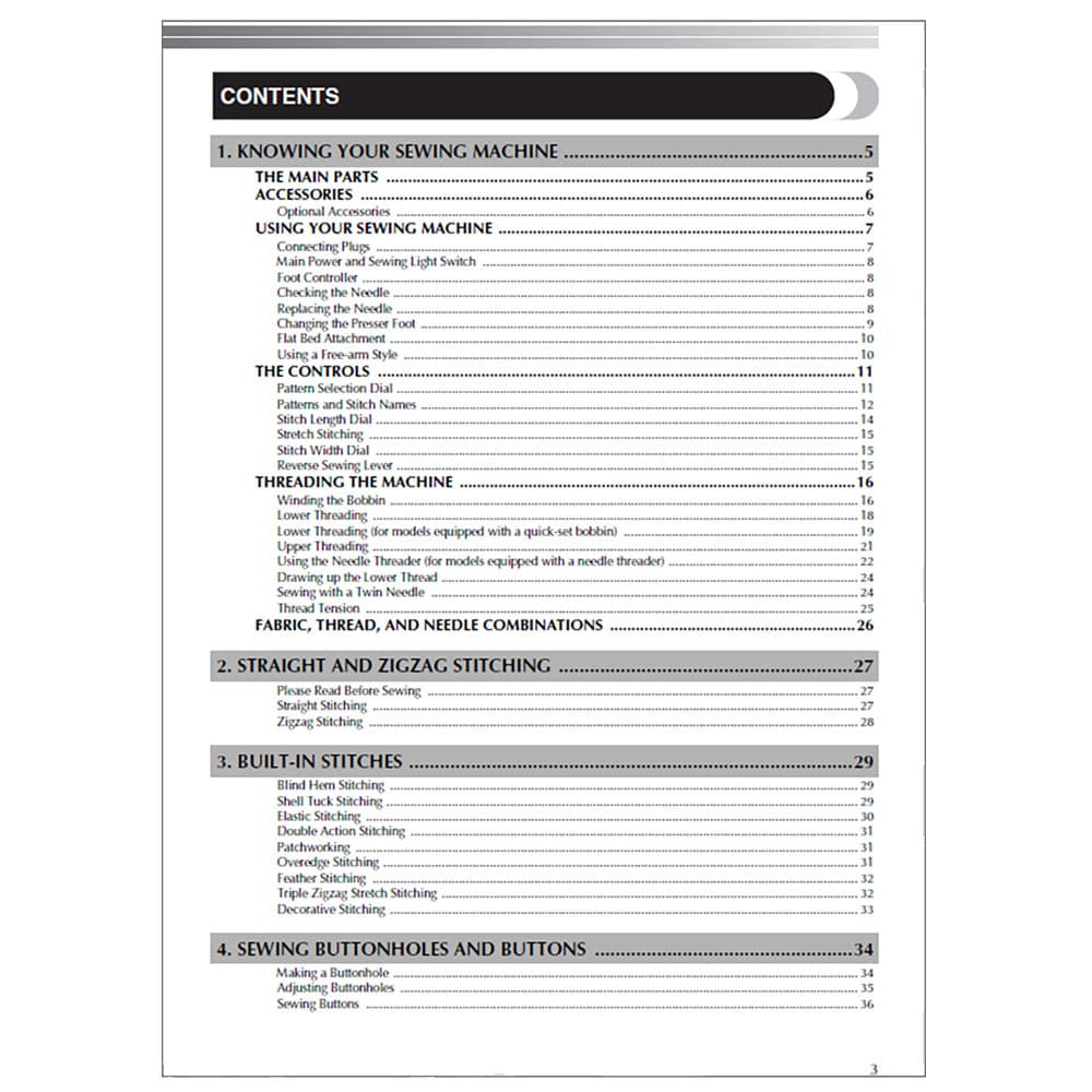 Brother XL-2600 Instruction Manual image # 117895