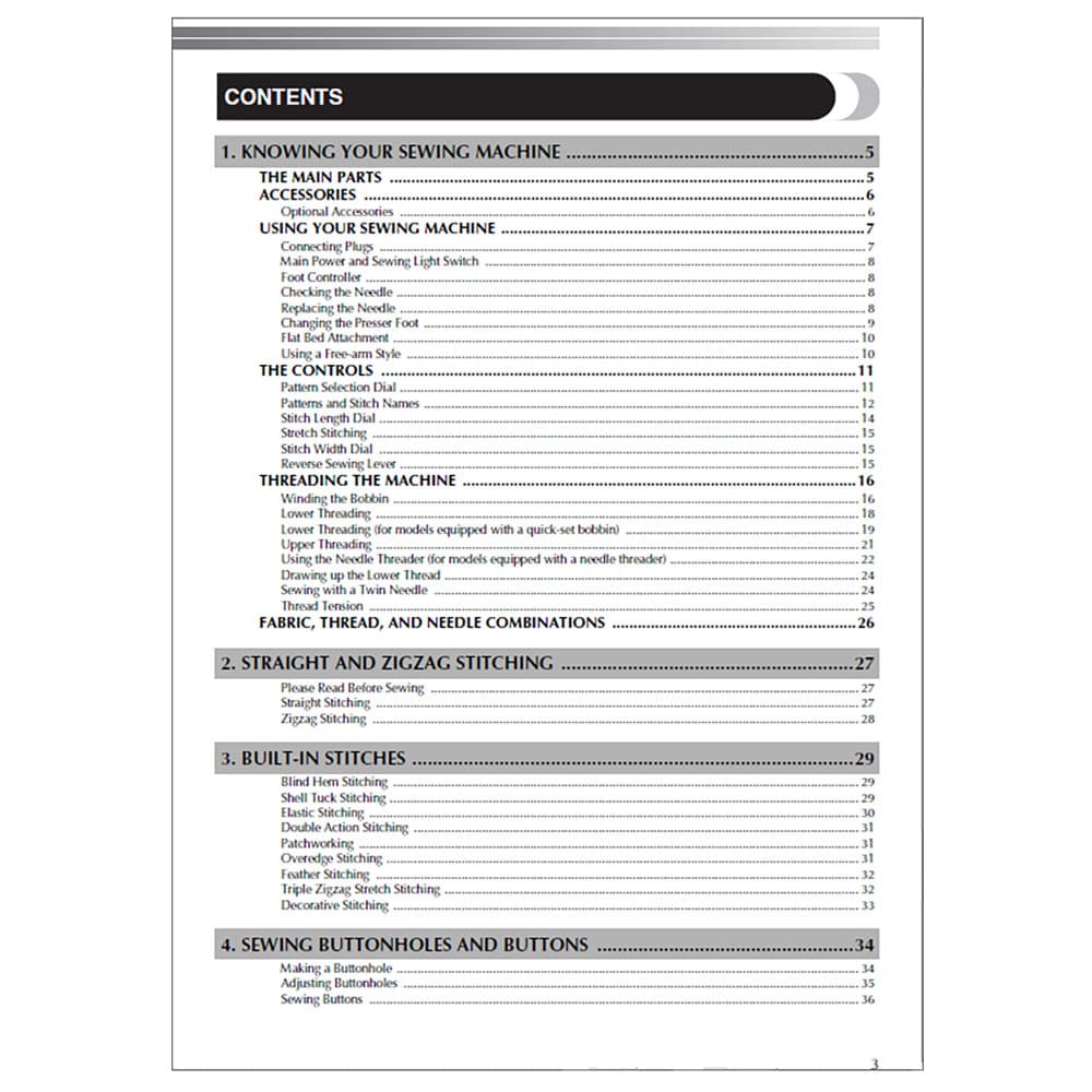Brother XL-2610 Instruction Manual image # 117902