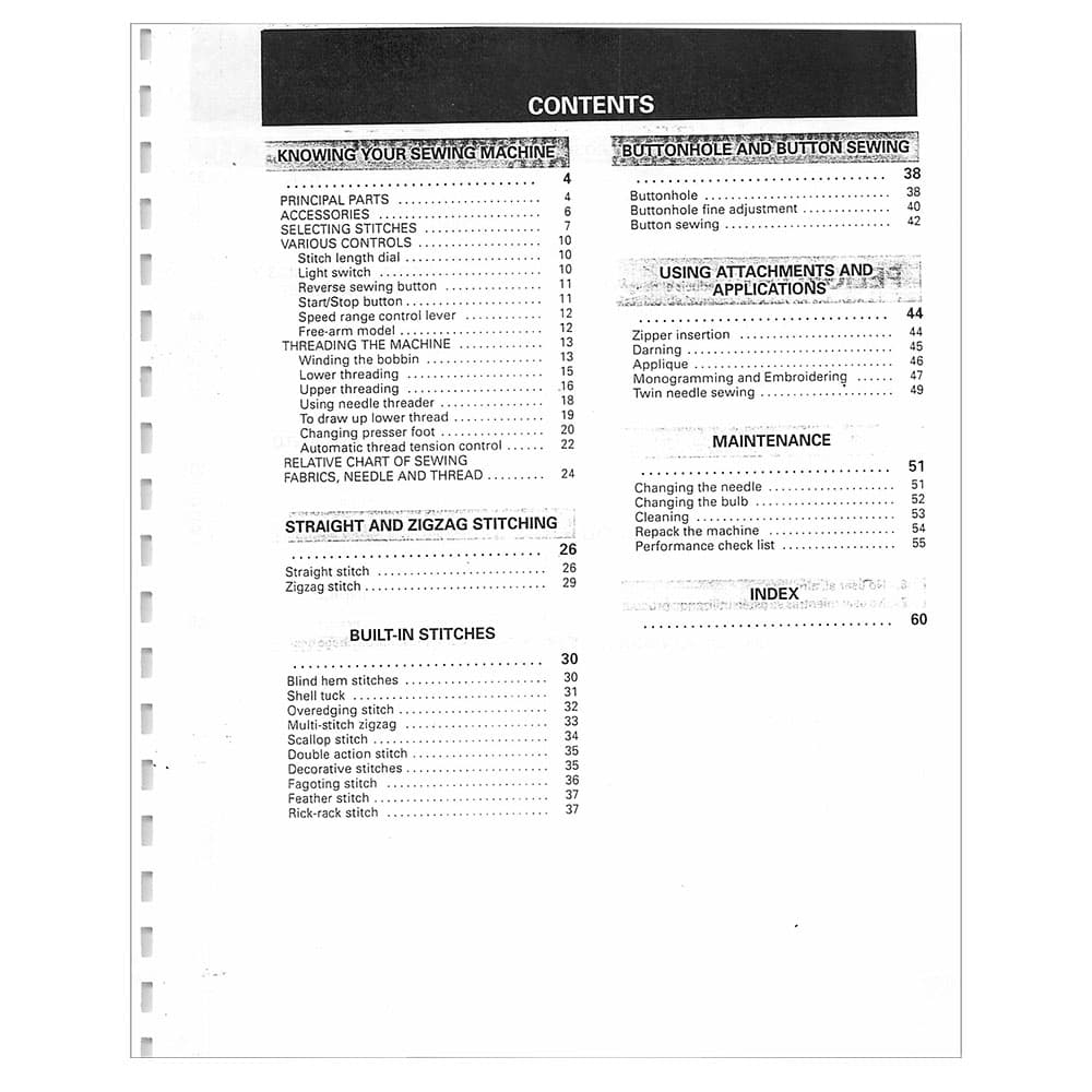 Brother XL3000 Instruction Manual image # 117904