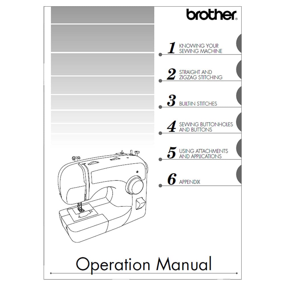 Brother XL-3510 Instruction Manual image # 117924