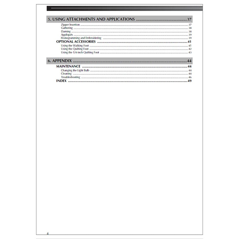 Brother XL-3510 Instruction Manual image # 117922