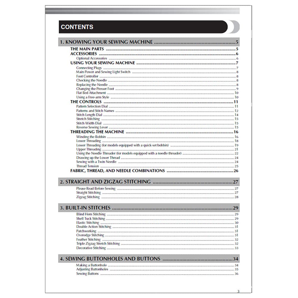 Brother XL-3510 Instruction Manual image # 117923
