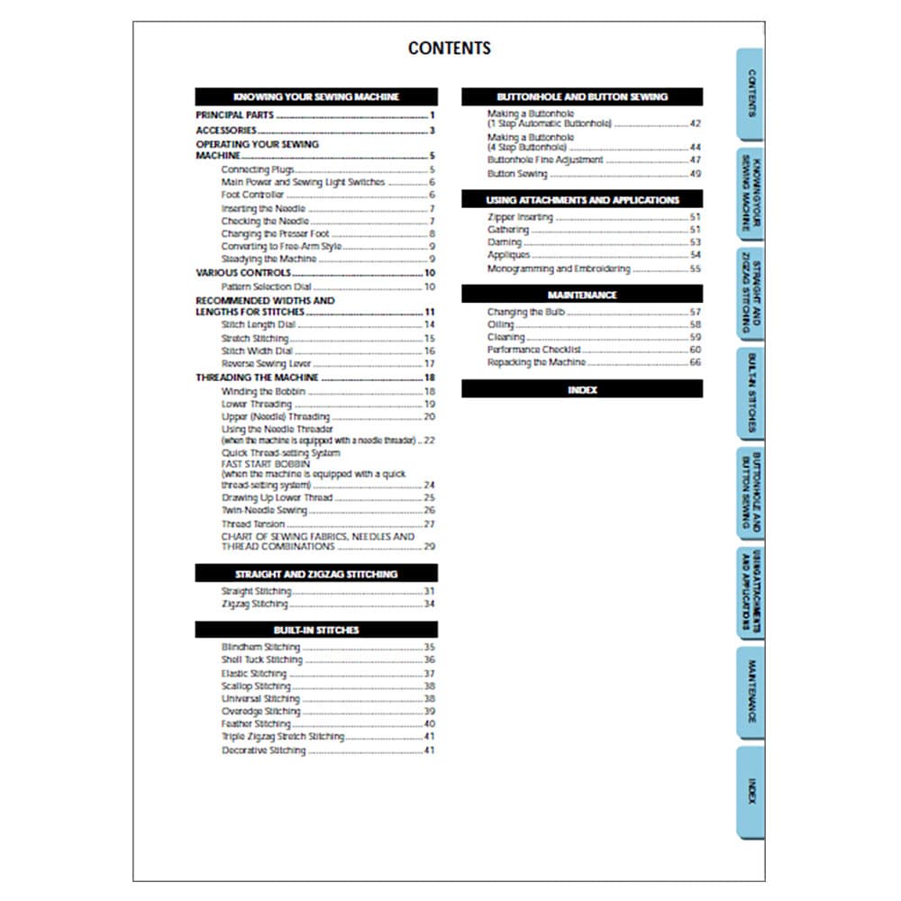 Brother XL-5130 Instruction Manual image # 117852