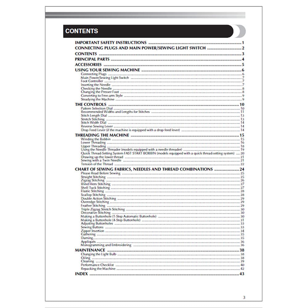 Brother XL-5600 Instruction Manual image # 117936