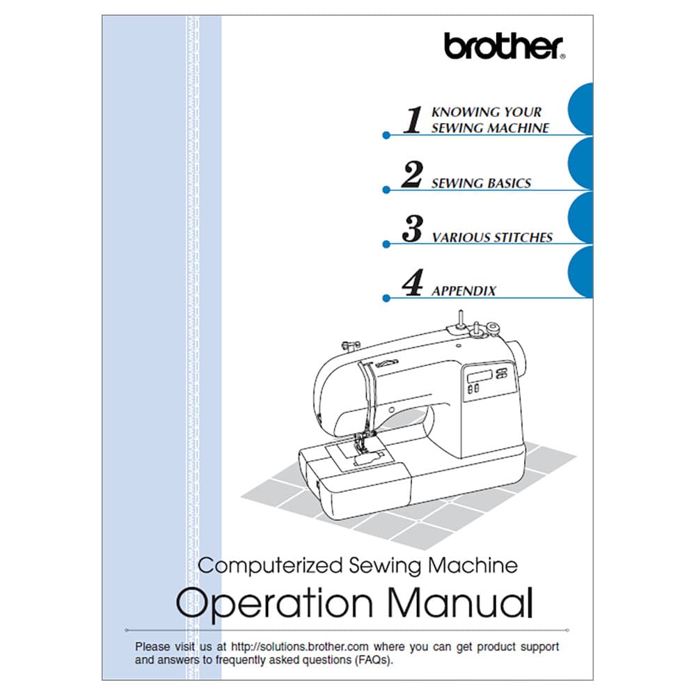 Brother XR-9000 Instruction Manual image # 118770