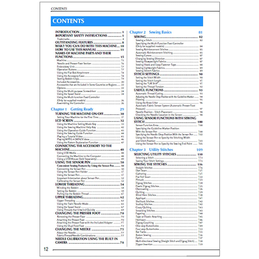 Brother XV8500D Instruction Manual image # 116332