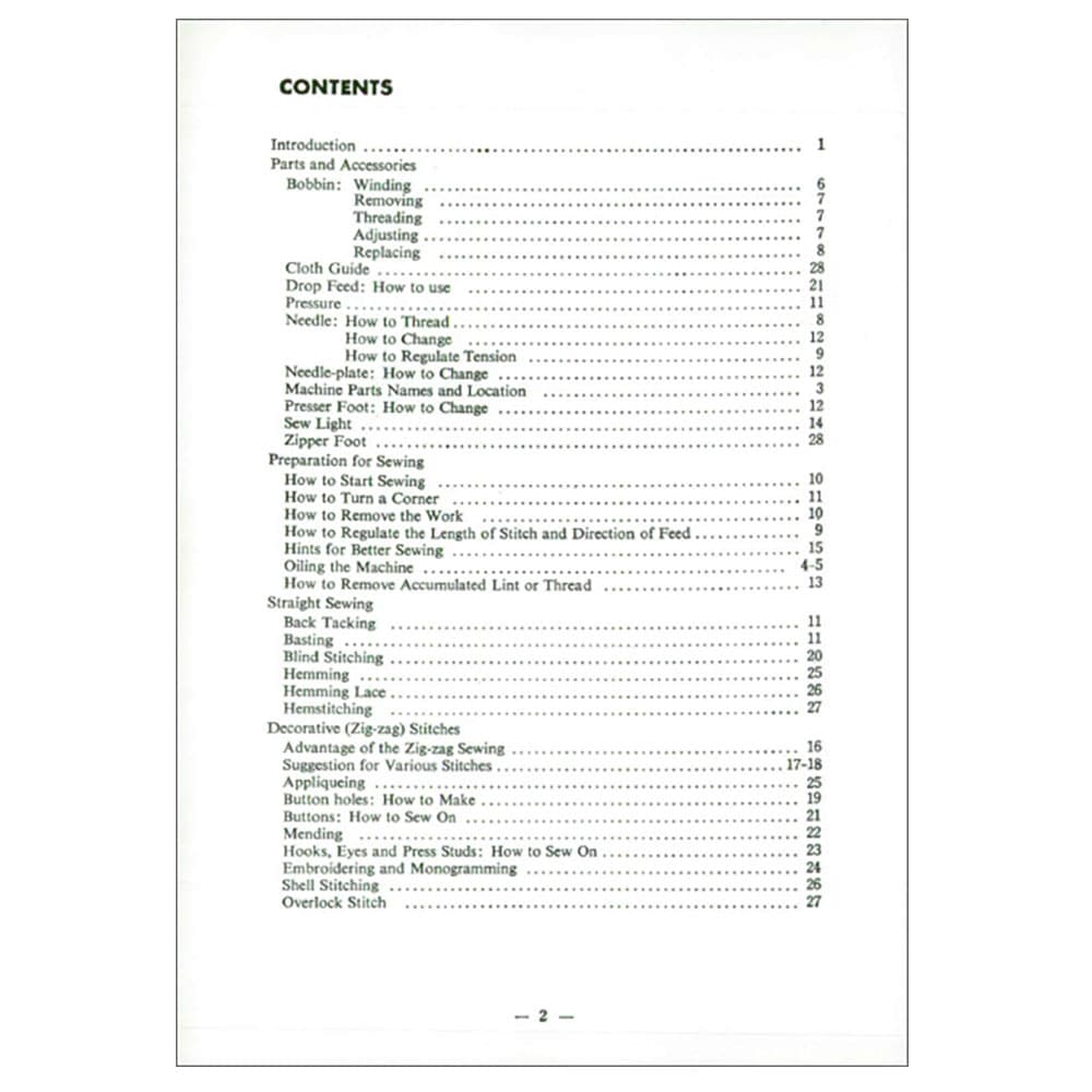 Brother Z-778 Instruction Manual image # 117963