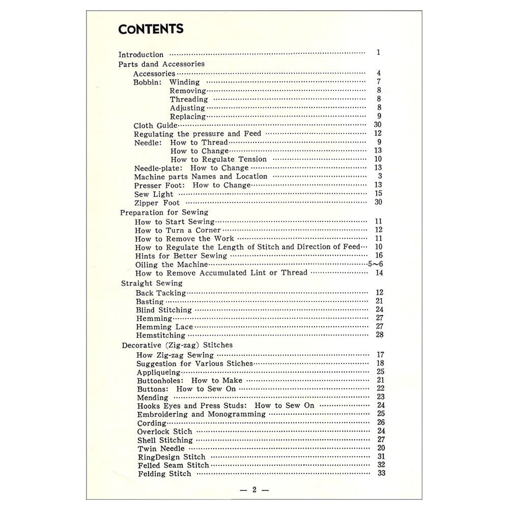 Brother ZG2-B472 Instruction Manual image # 117979