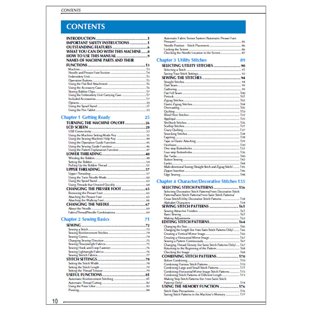 Brother Quattro 2 6700D Instruction Manual image # 117623