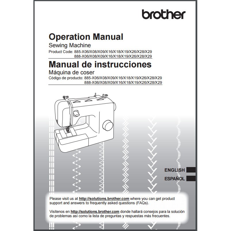 Instruction Manual, Brother BB370 image # 29954