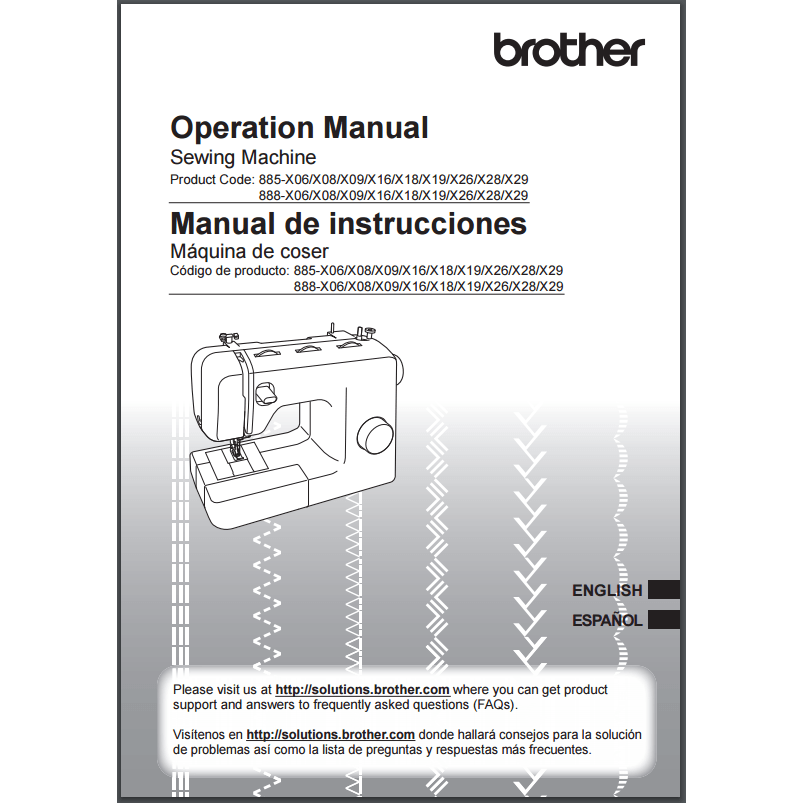 Instruction Manual, Brother LX2763 image # 30383