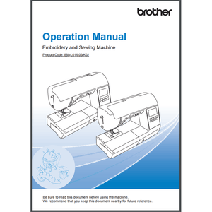 Instruction Manual, Brother NS2750D image # 30395