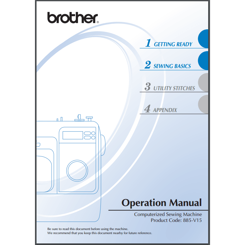 Instruction Manual, Brother NS40e image # 30396
