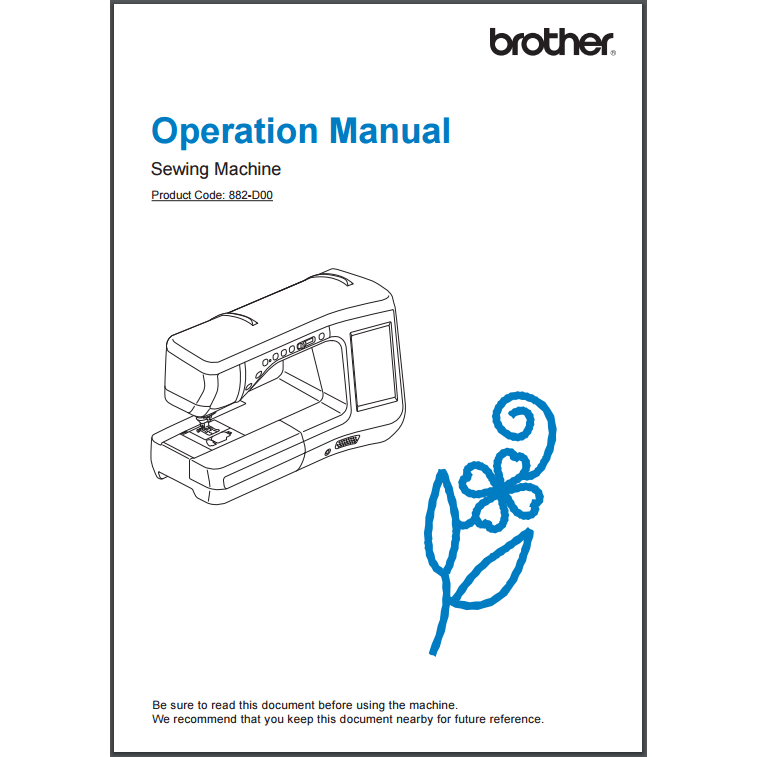 Instruction Manual, Brother VQ3000 image # 30486