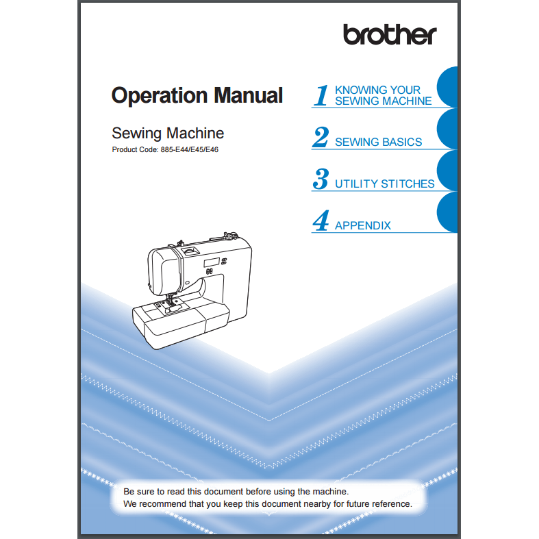 Instruction Manual, Brother XS2080 image # 30523