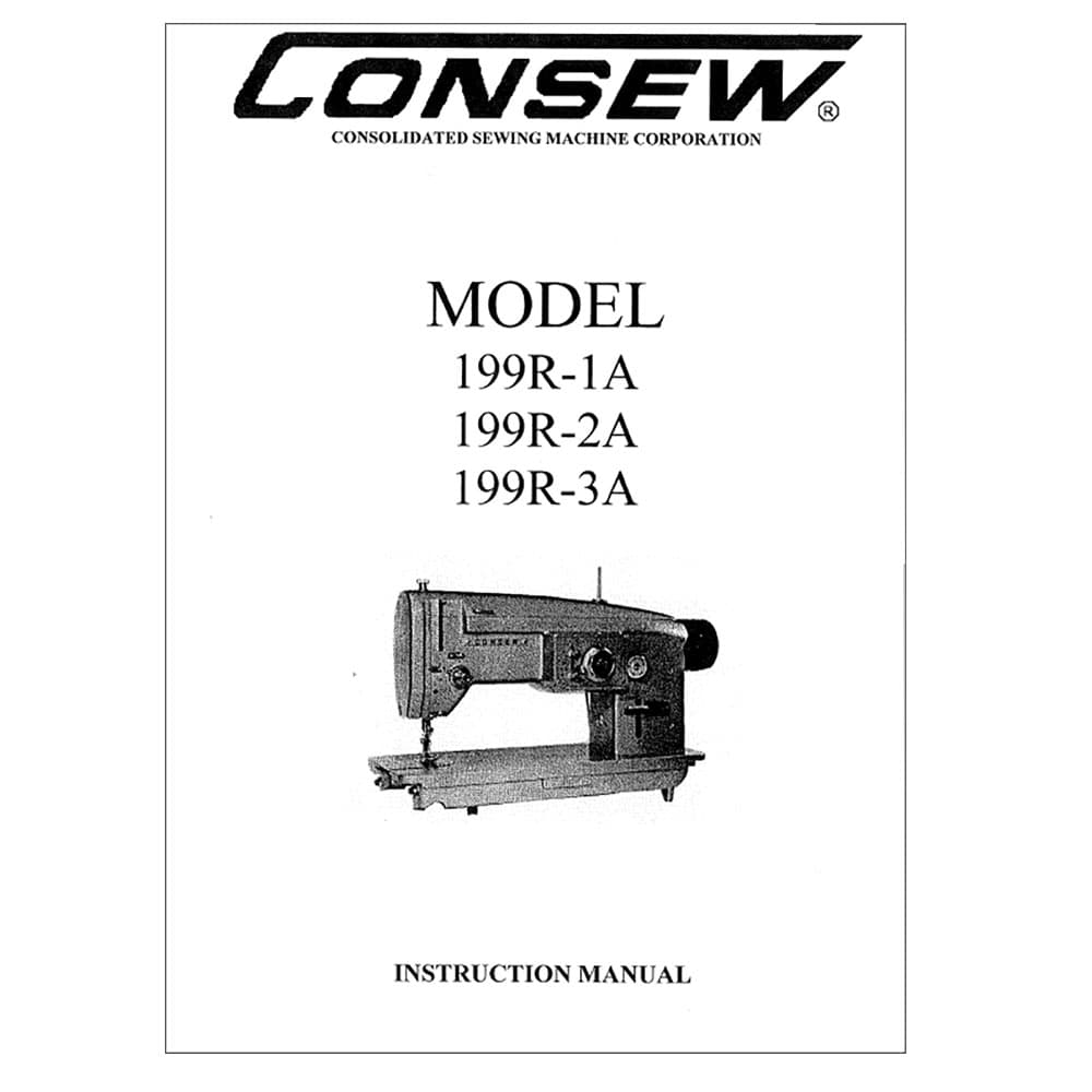Consew 199R-1A Instruction Manual image # 115611
