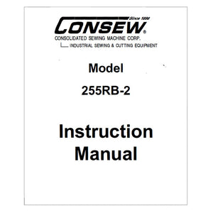 Consew 255RB-2 Instruction Manual image # 118838