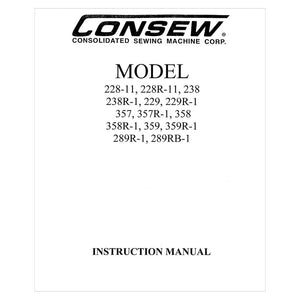 Consew 229R-1 Instruction Manual image # 118819