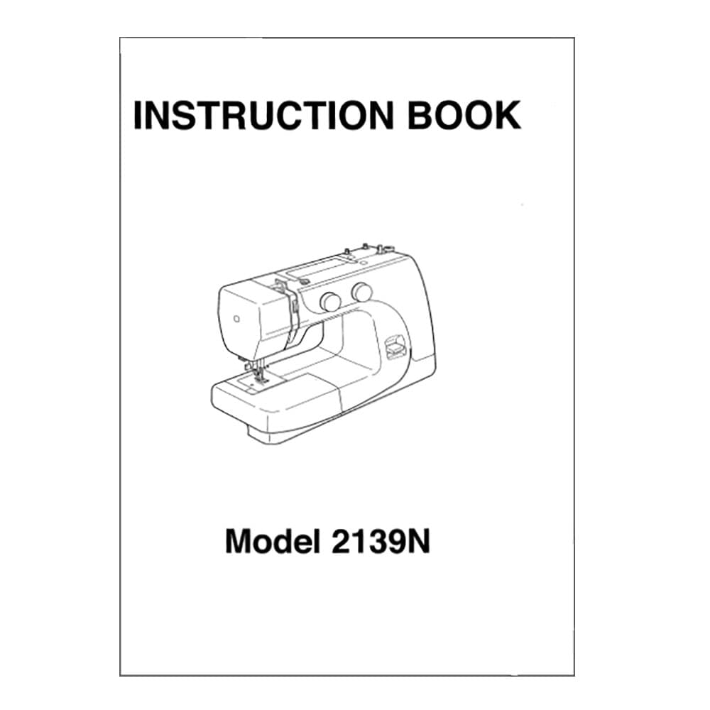 Janome 2139N Instruction Manual image # 114726