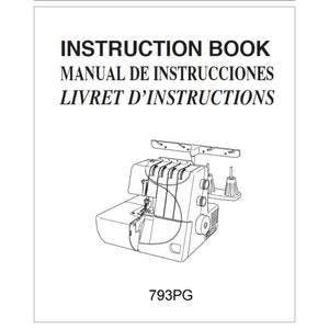 Janome 793PG Instruction Manual image # 114625