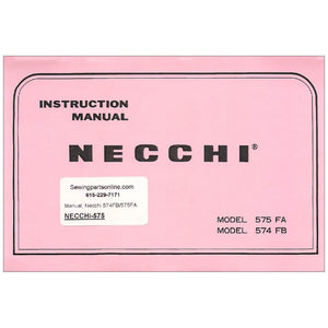 Necchi 574FB Instruction Manual image # 115985