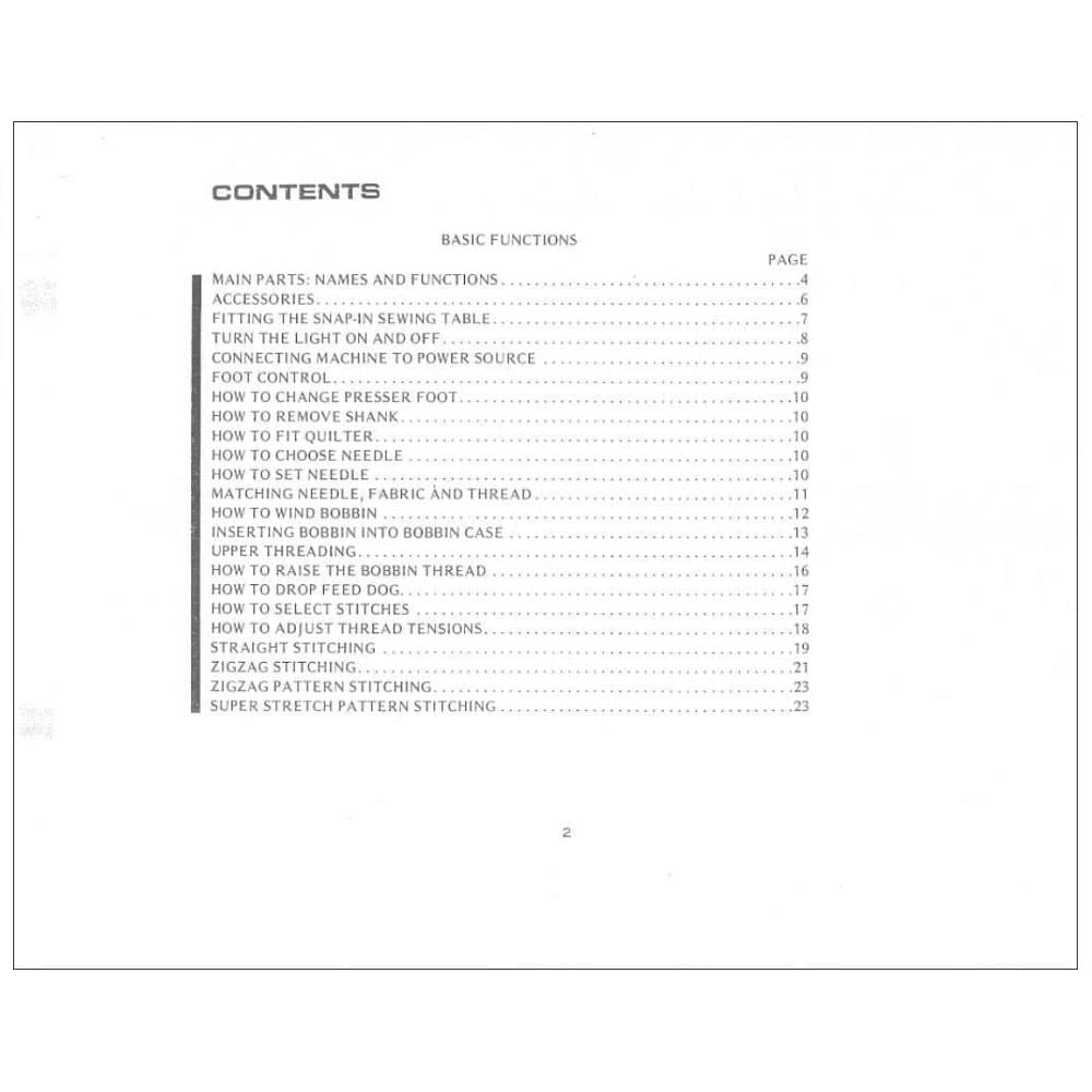 Riccar 2925 Instruction Manual image # 121056
