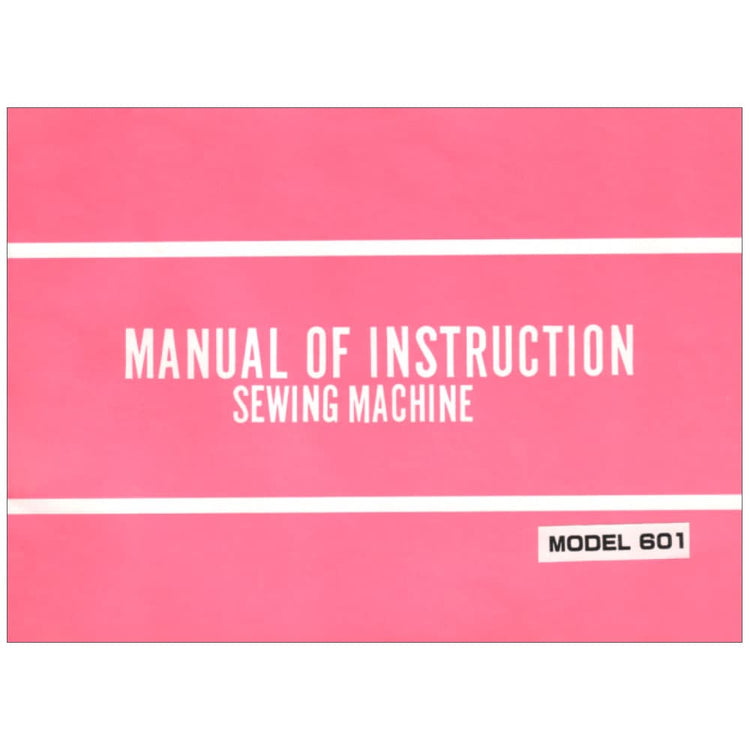 Riccar 601 Instruction Manual image # 115736