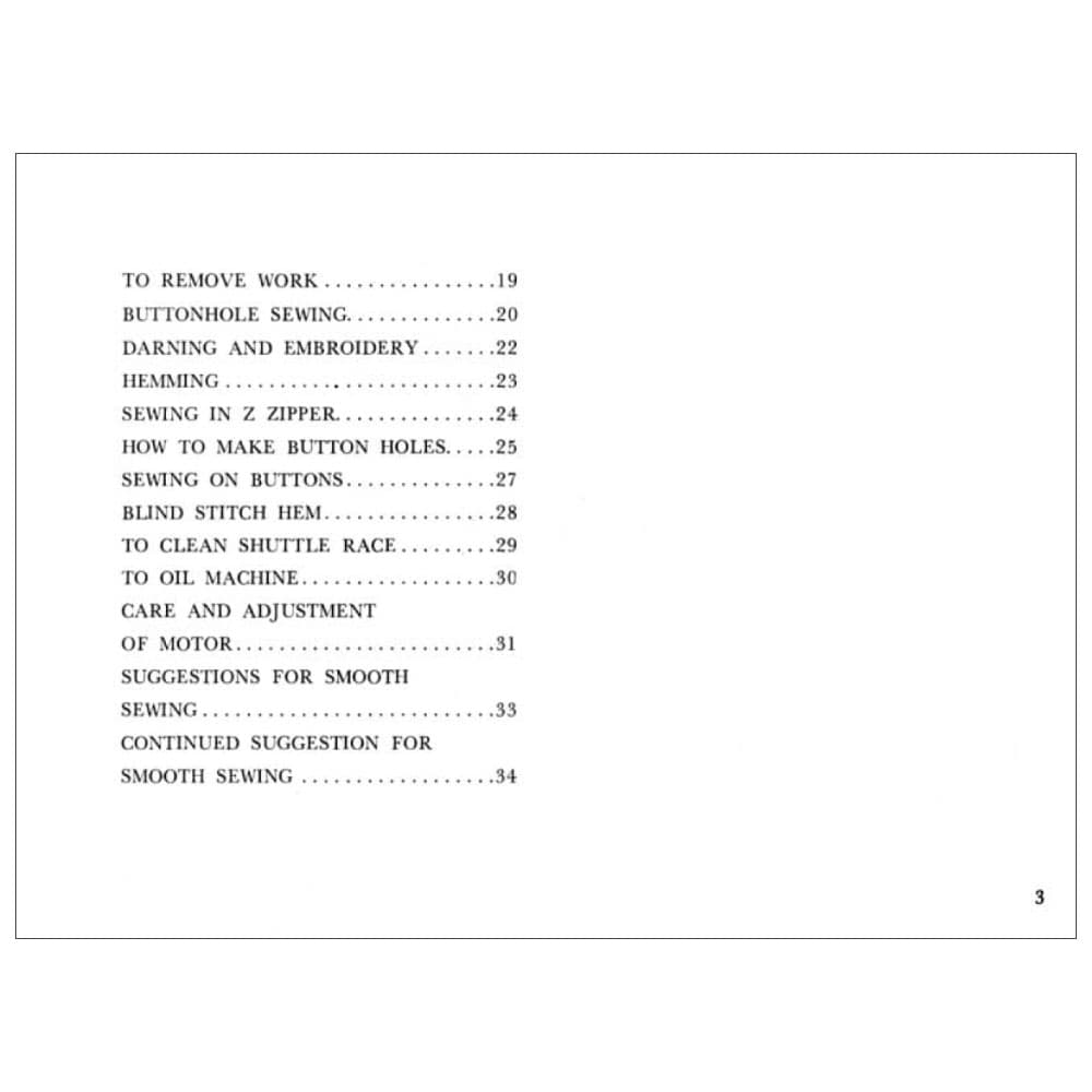 Riccar 601 Instruction Manual image # 115735