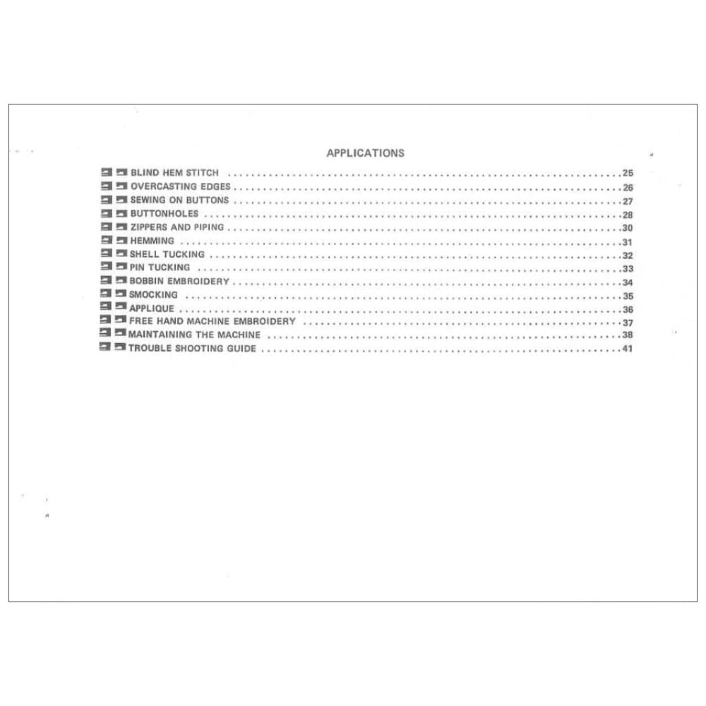Riccar 705 Instruction Manual image # 115683