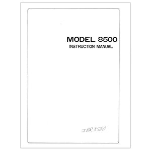 Riccar 8500 Instruction Manual image # 115517