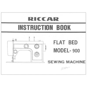 Riccar 900 Instruction Manual image # 115488