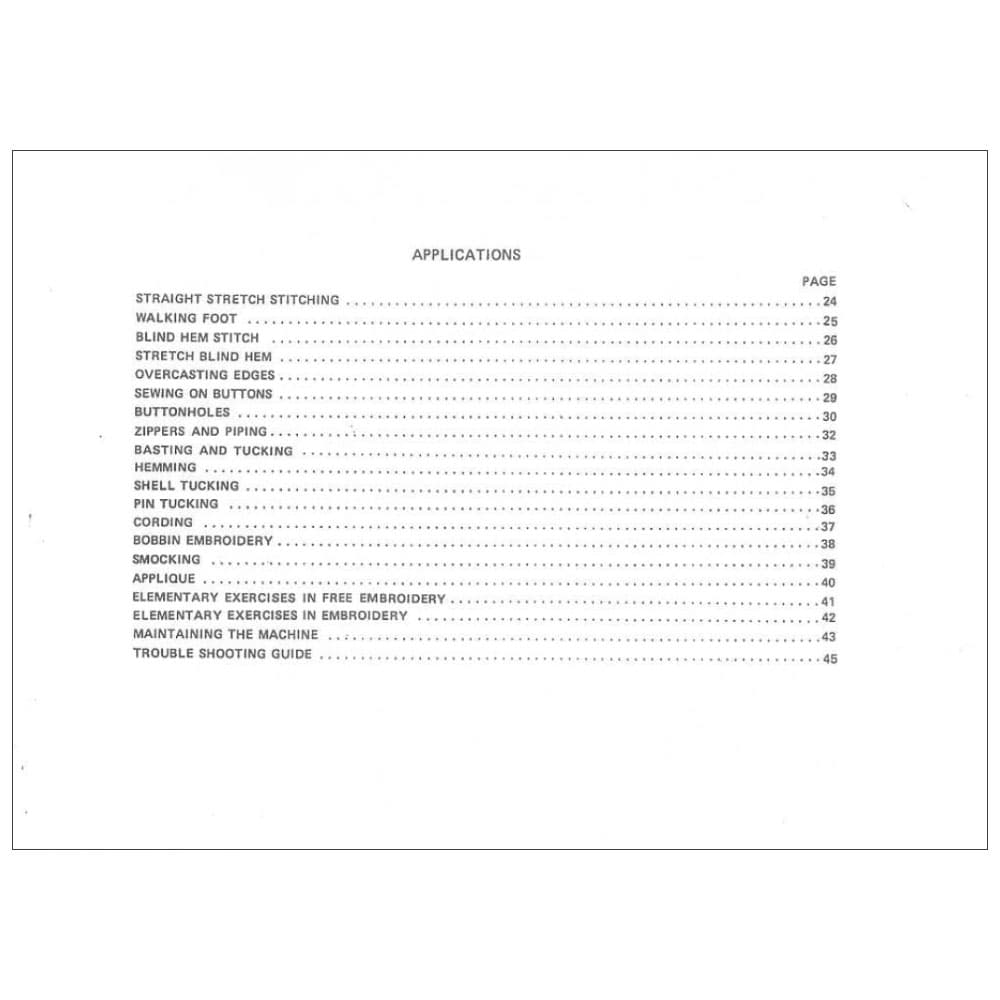 Riccar 906E Instruction Manual image # 115479