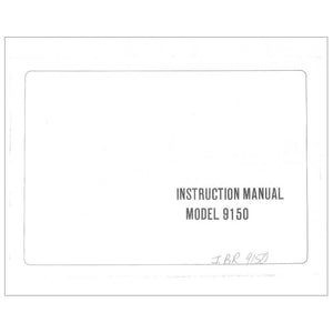 Riccar 9150 Instruction Manual image # 115470