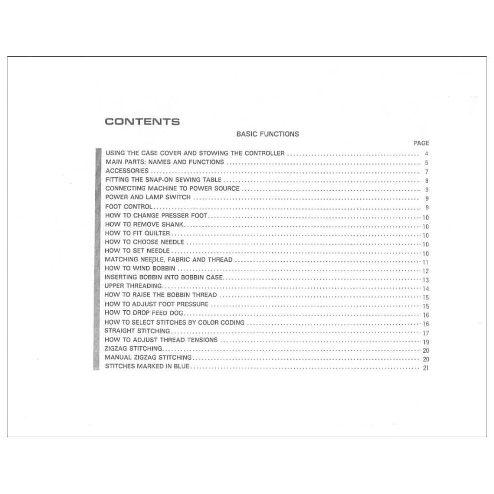 Riccar 9150 Instruction Manual image # 115469