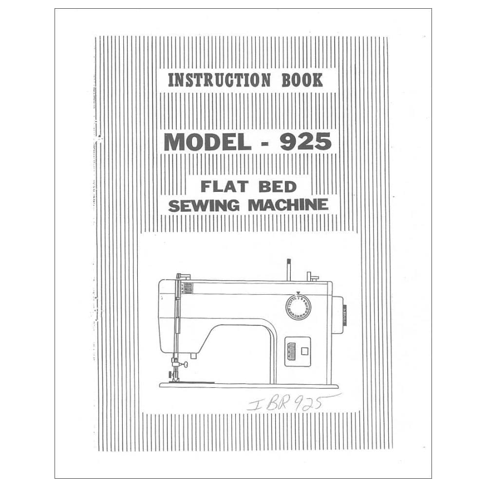 Riccar 925 Instruction Manual image # 115439
