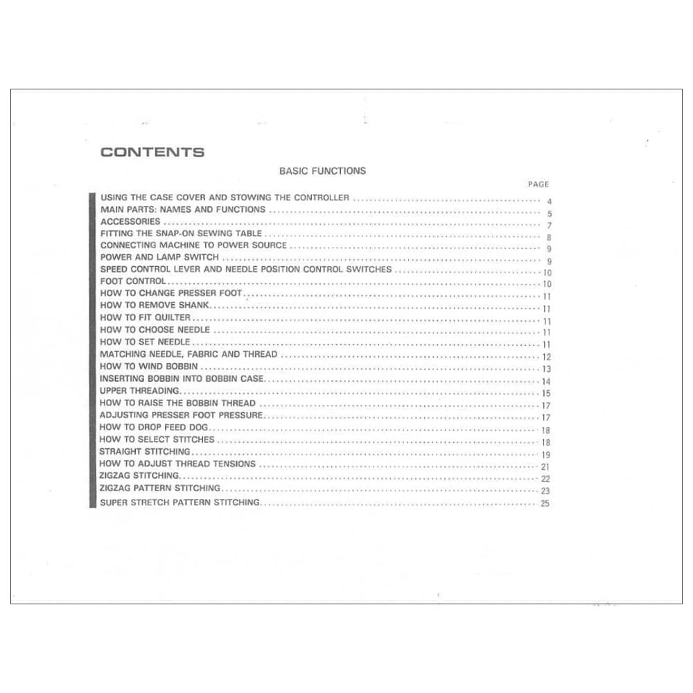 Riccar 9700 Instruction Manual image # 115422